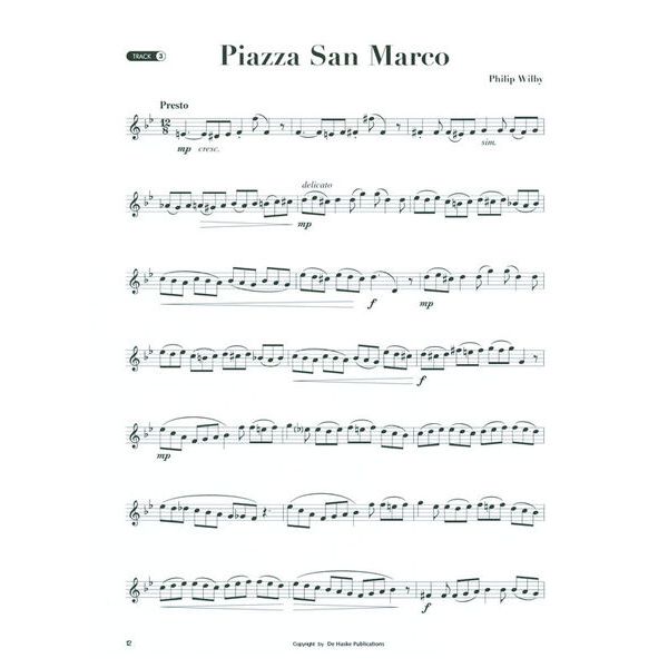 De Haske New Concert Studies Saxophone