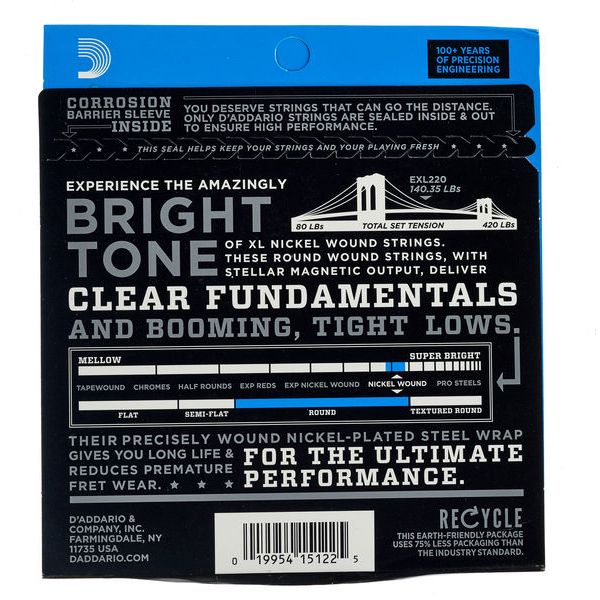 Daddario EXL220