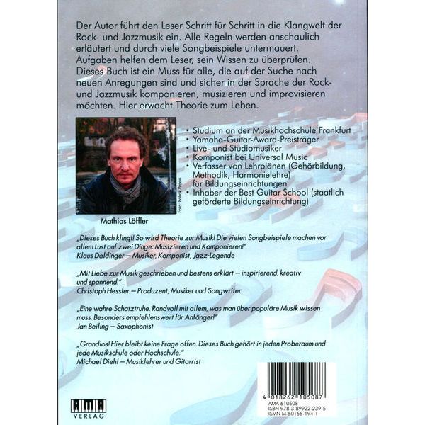AMA Verlag Rock & Jazz Harmony