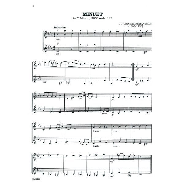 Alfred Music Publishing Classical Duets for All Violin