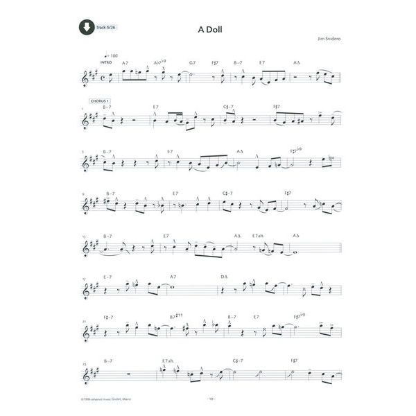 Advance Music Jazz Conception 3 A-Sax