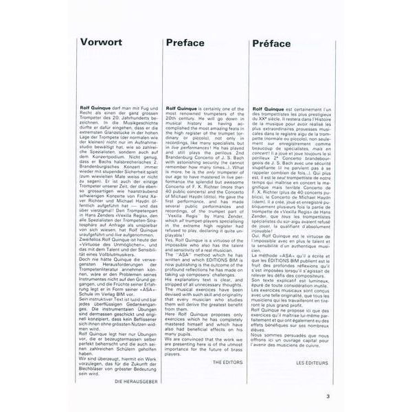 Editions Bim ASA Methode Trumpet