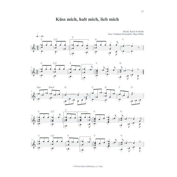 Holzschuh Verlag Weihnachtslieder Gitarre solo