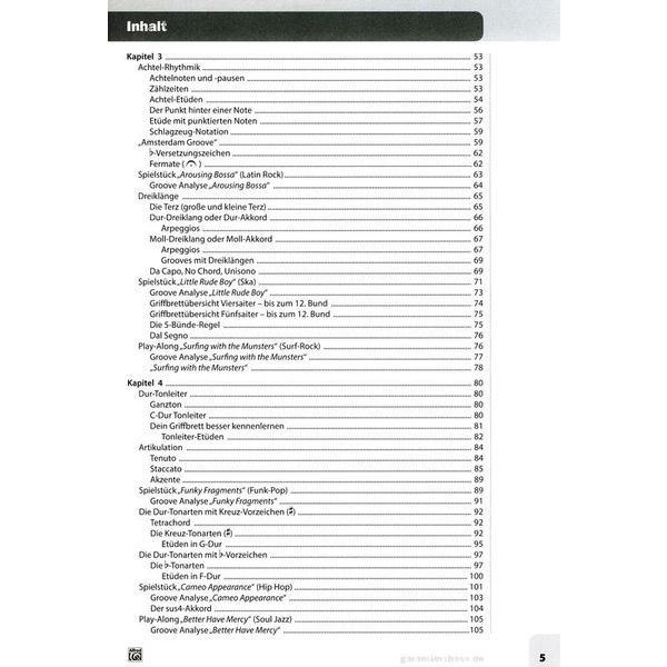 Alfred Music Publishing Garantiert Bass lernen