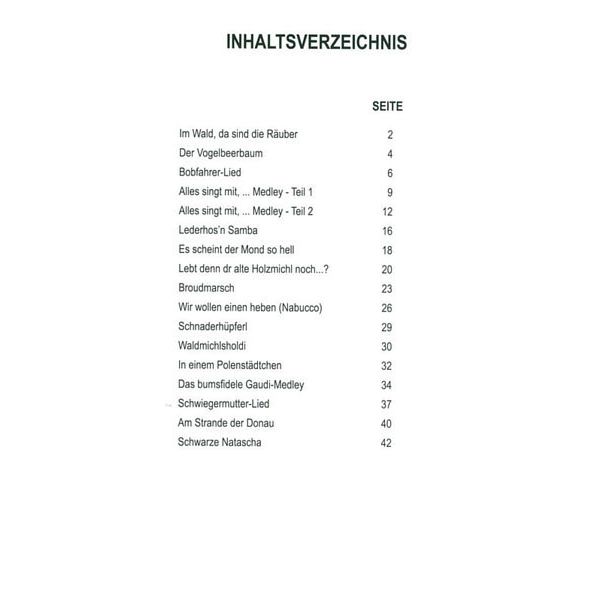 Musikverlag Geiger Wirtshausmusik 1