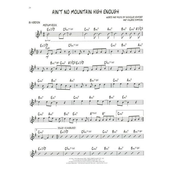 Hal Leonard Jazz Play-Along Motown Classic