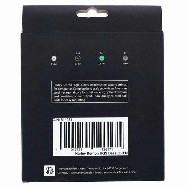 Harley Benton HQS Bass 50-110
