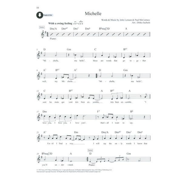 Schott Beatles Classics A-Sax