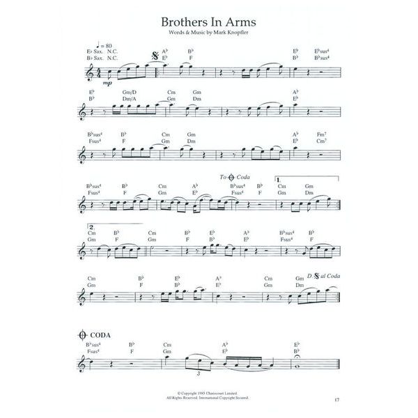 Wise Publications 100 Pop Solos for Saxophone