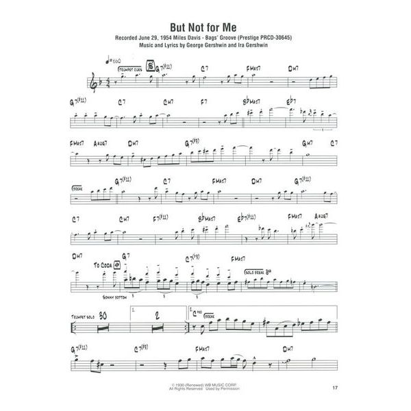 Hal Leonard Sonny Rollins Omnibook Bb