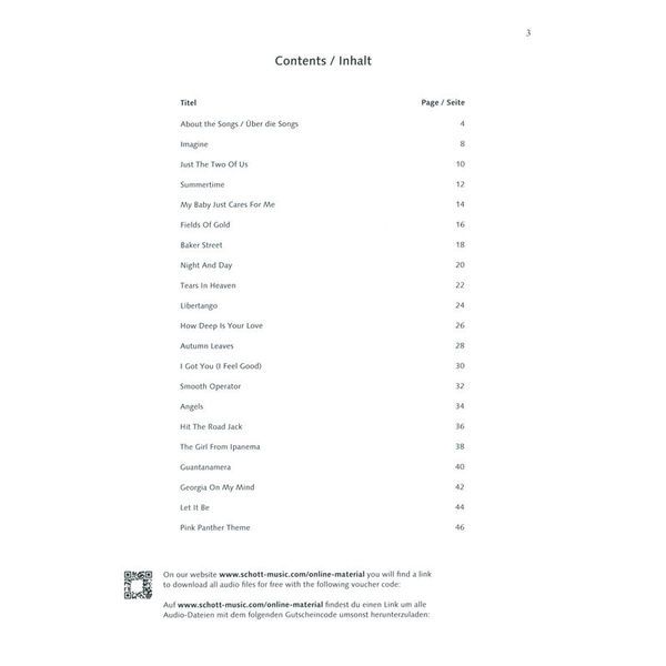 Schott Saxophone Lounge Best Of A-Sax