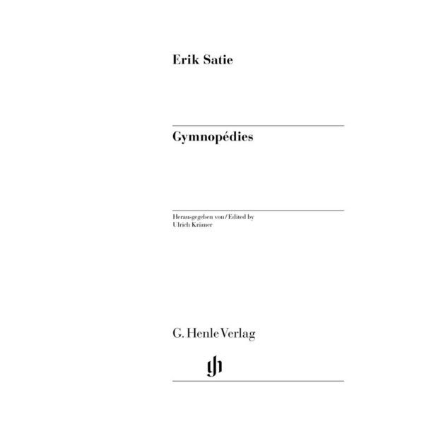 Henle Verlag Satie Gymnopedies