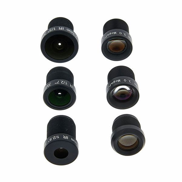 Marshall Electronics Lens Pack 6pcs M12