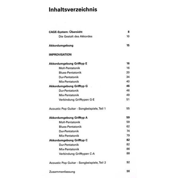 Edition Dux Acoustic Pop Guitar Soloing