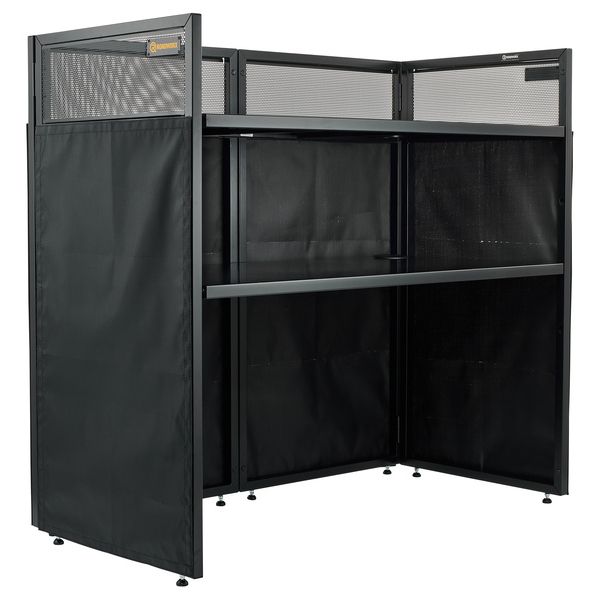 Roadworx DJ Table Black Shelf
