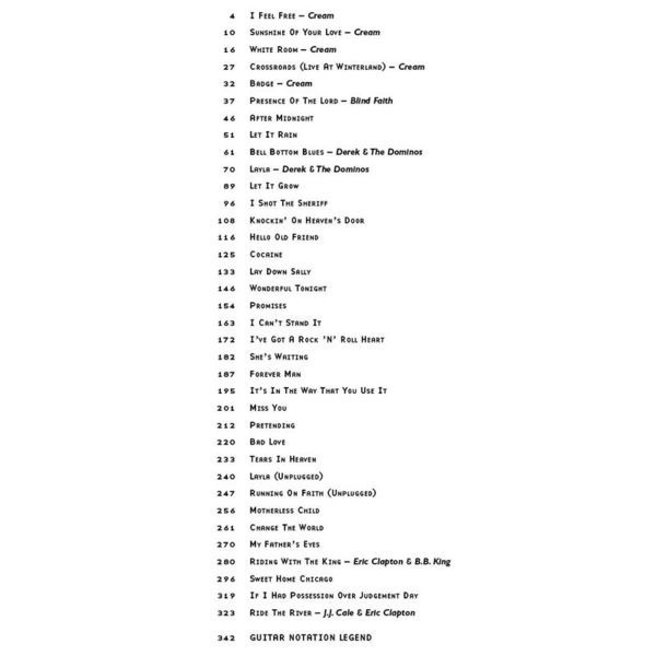 Hal Leonard Eric Clapton: Complete Clapton