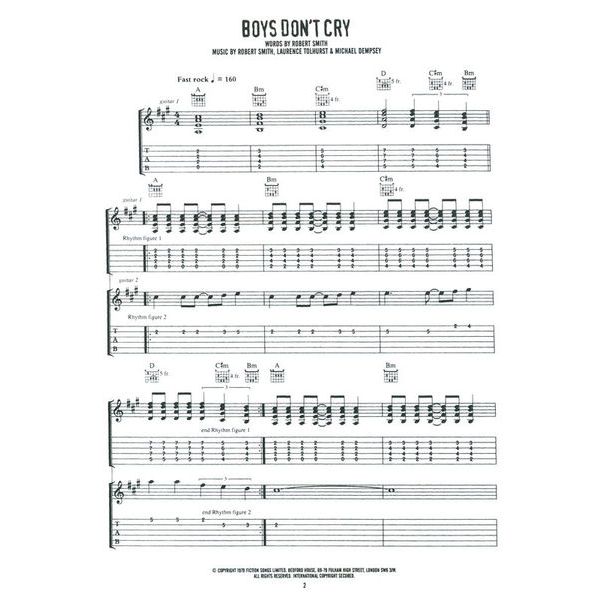 Hal Leonard The Cure Greatest Hits