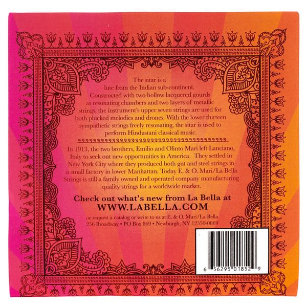 La Bella ST30 Sitar Strings