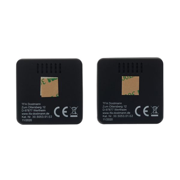 TFA Thermo-Hygrometer BK Set of 2