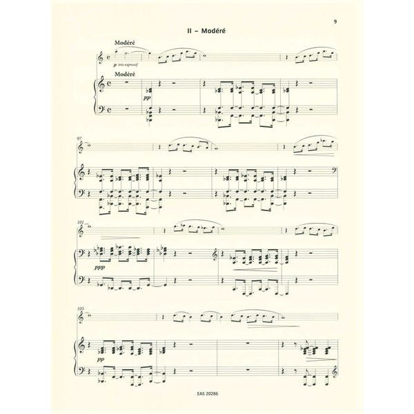 Editions Salabert Milhaud Scaramouche A-Sax