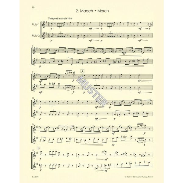 Brenreiter Nussknacker-Suite 2 Flutes