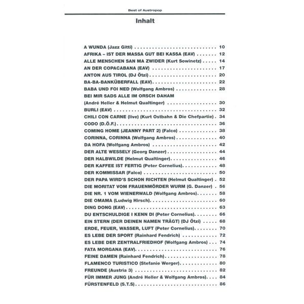 Bosworth Best of Austropop