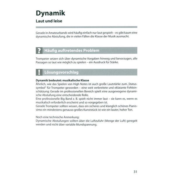 Voggenreiter Trompeten-Ratgeber