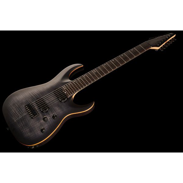 Harley Benton Amarok-7 BKNT Flame w/Bag