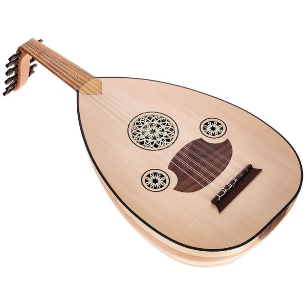 Saz 166-AK Turkish Oud Apricot