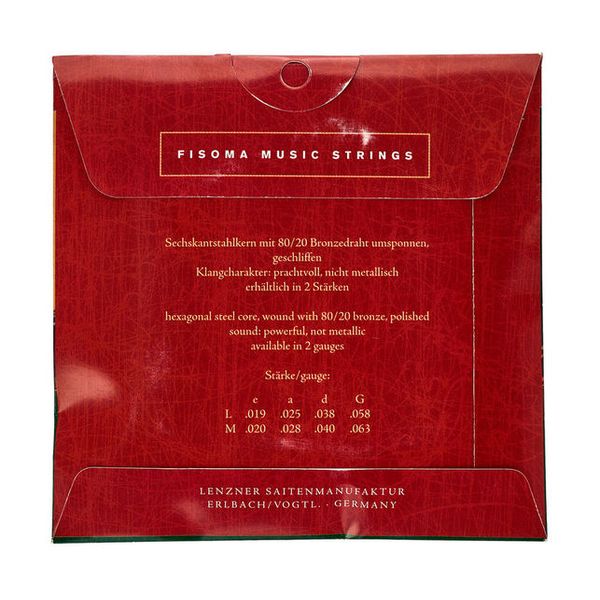 Fisoma F3120D Mandola Strings 80/20