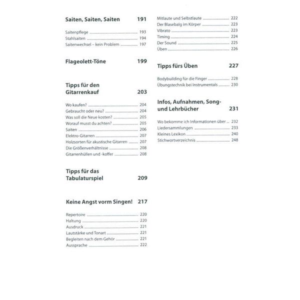 Voggenreiter 1000 Tipps für die Gitarre