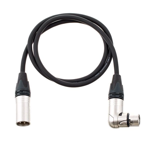pro snake XLR Patch Angled/Female 1m