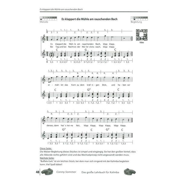Conny Sommer Das groe Lehrbuch für Kalimba