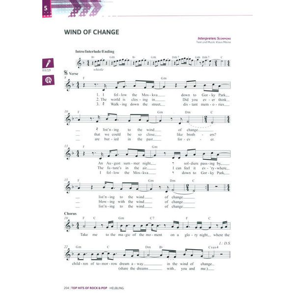 Helbling Verlag Top Hits of Rock & Pop