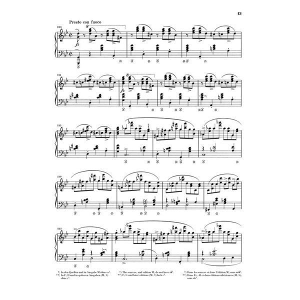 Henle Verlag Chopin Ballades