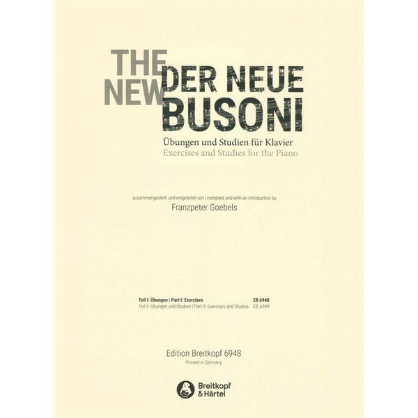 Breitkopf & Hrtel Der neue Busoni 1