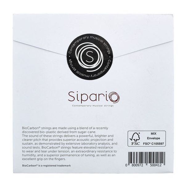 Sipario BioCarbon Str. 1st Oct. MI/E