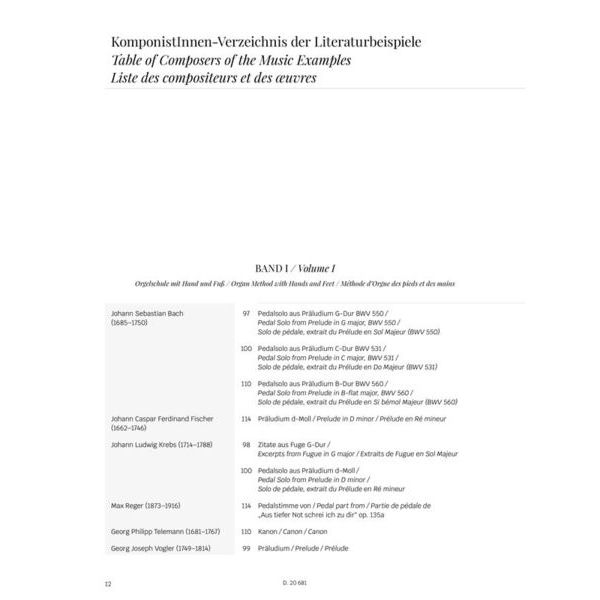 Doblinger Musikverlag Orgelschule mit Hand und Fu 1