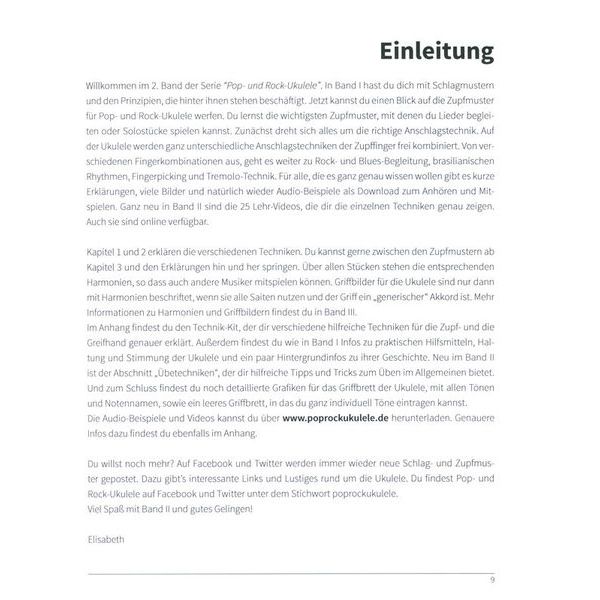 Elisabeth Pfeiffer  Pop- und Rock Ukulele Zupf