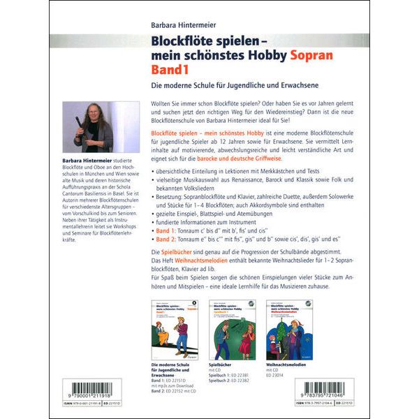 Schott Blockflöte Spielen Hobby 1