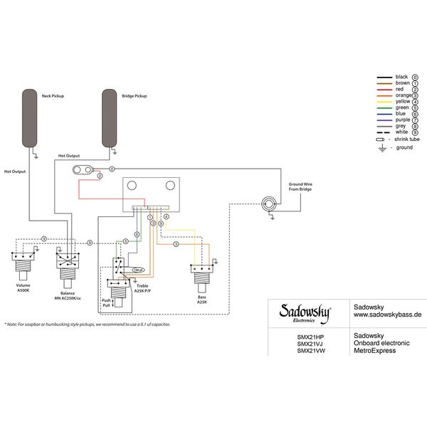 Sadowsky MetroExp21 HybPJ4 RM CAR