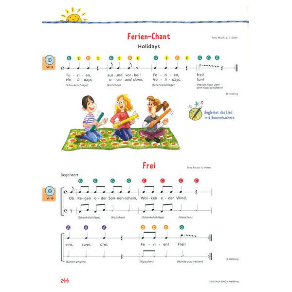 Helbling Verlag Sim Sala Sing Das Liederbuch B