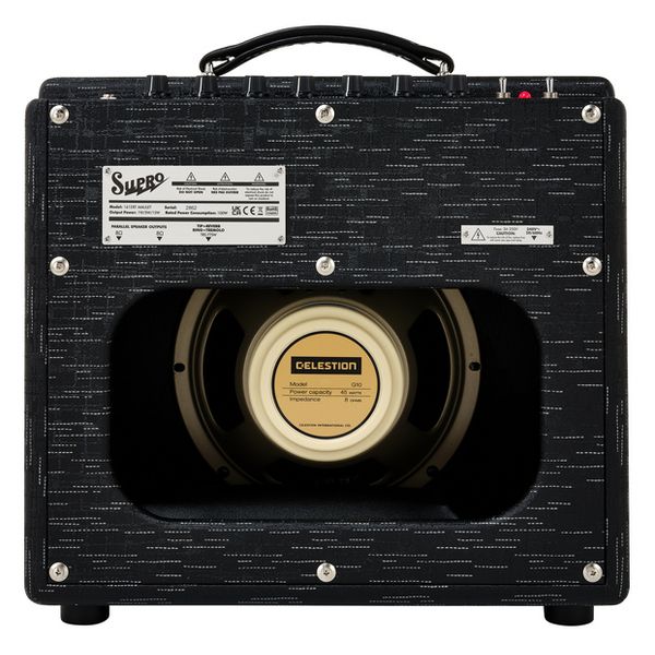 Supro Amulet 1x10 Black on Black