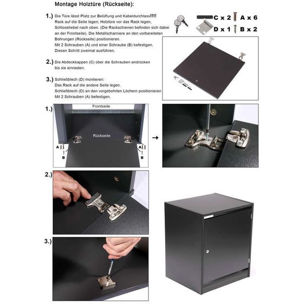 Thon Back Door 20U Studio OAK