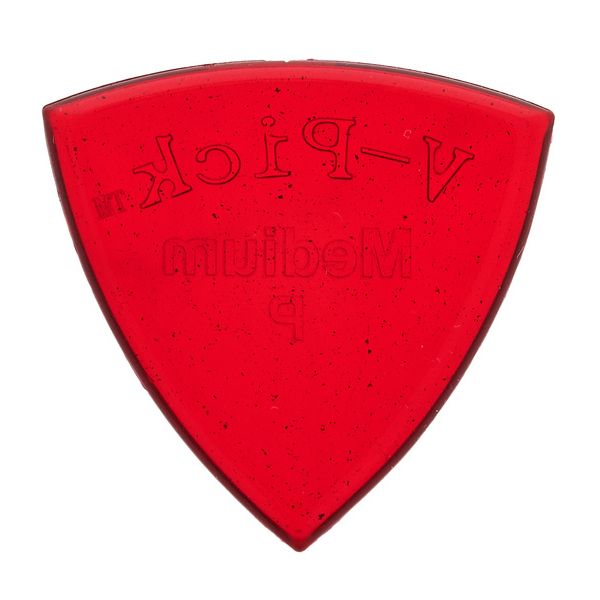V-Picks Medium Pointed Ruby Red