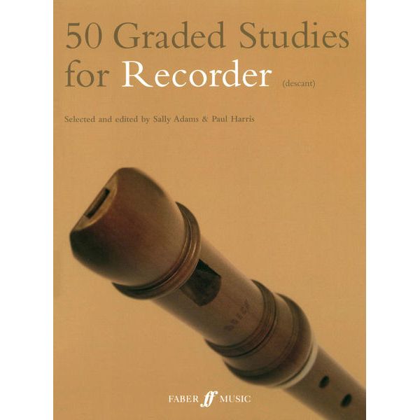 Faber Music 50 Graded Studies For Recorder