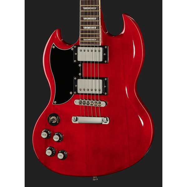 Harley Benton DC-580LH CH Vintage Ser Bundle