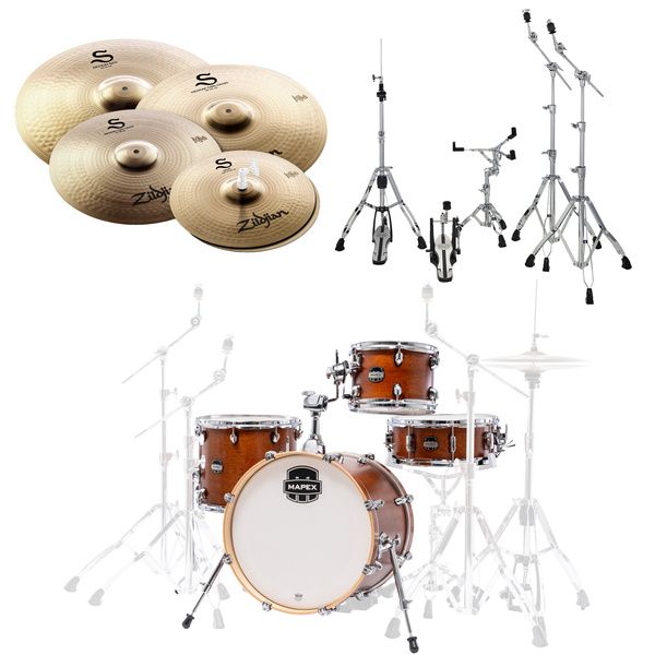 Mapex Mars Maple Bebop WM Bundle