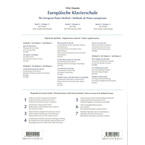 Schott Europische Klavierschule 3