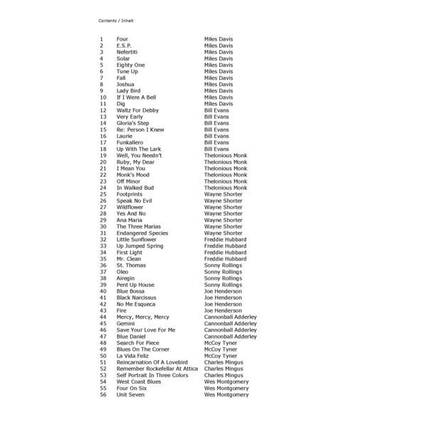 Sher Music Co. The New Real Book C and Vocal